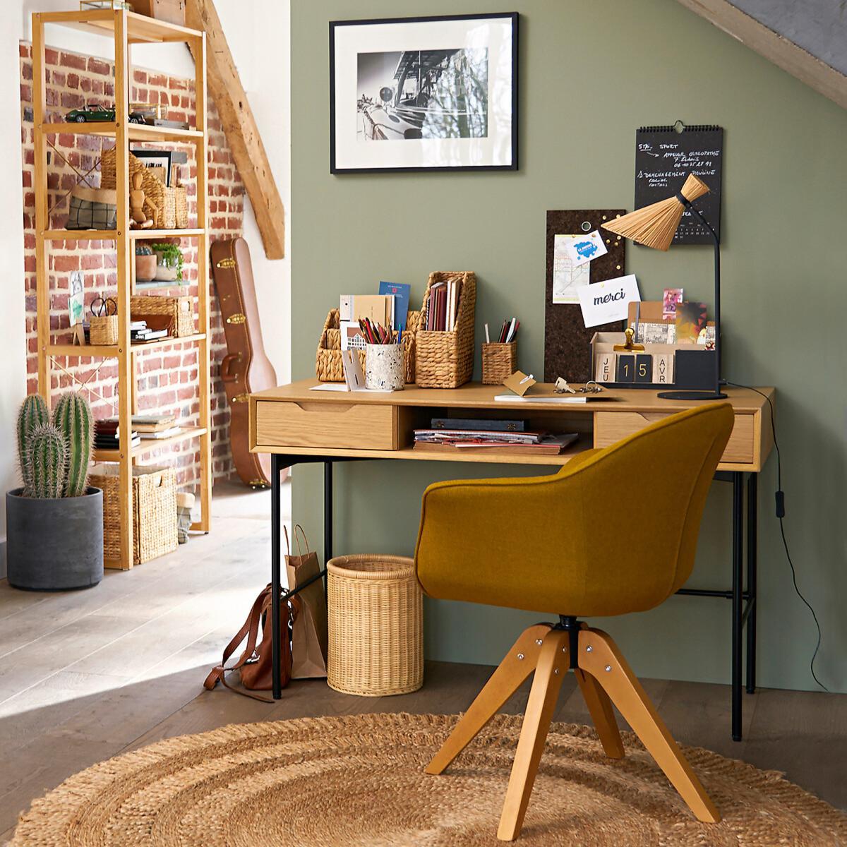 Noyeto Wood & Metal Desk – image 6