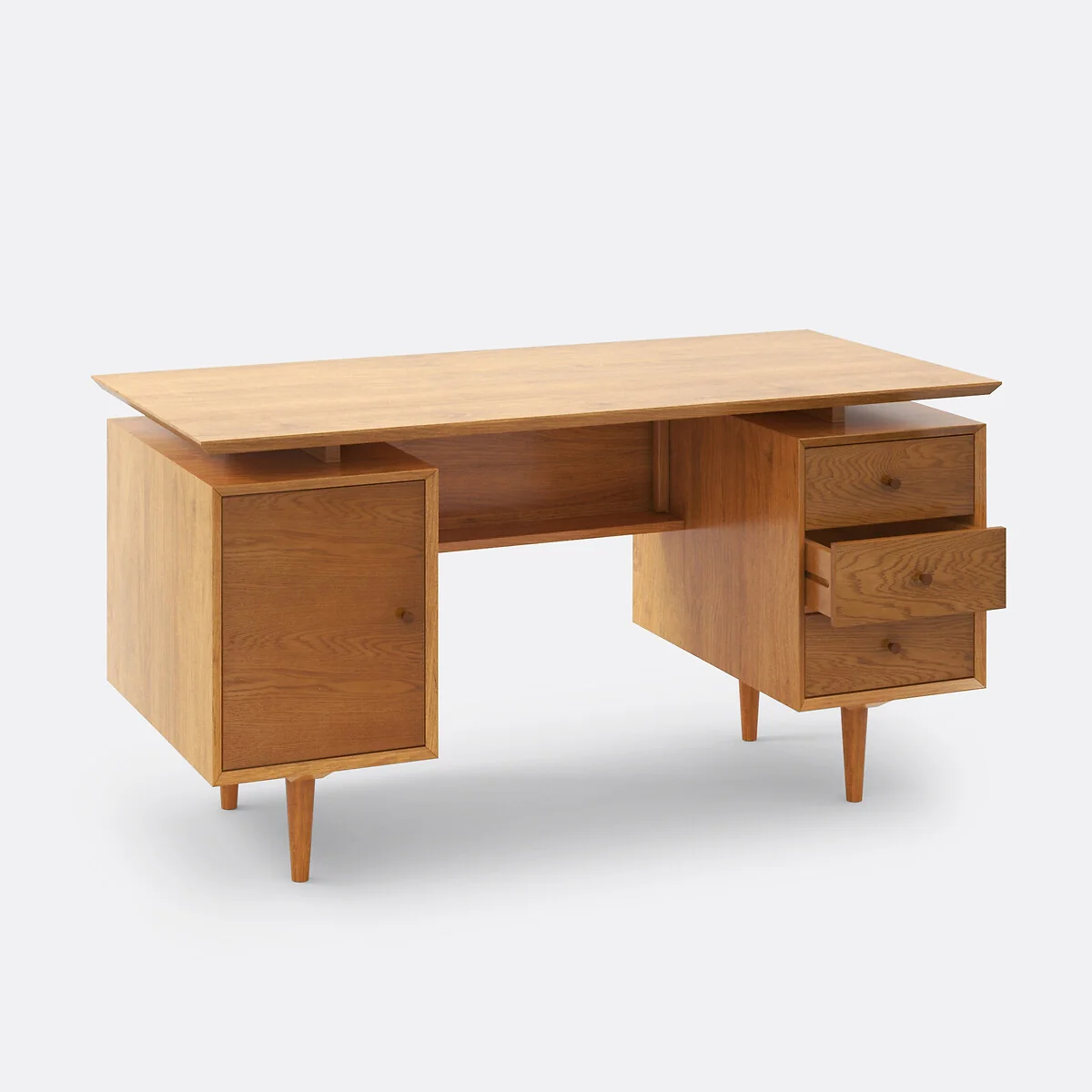 Quilda Vintage Double Unit Desk – image 4