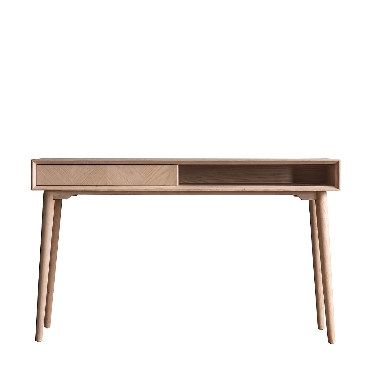 Dhule Herringbone 1 Drawer Desk – image 4