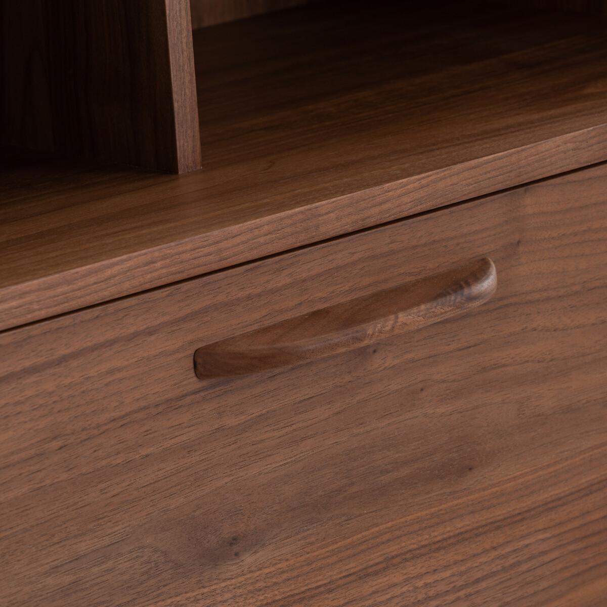 Larsen Vintage Walnut Secretary Desk – image 6