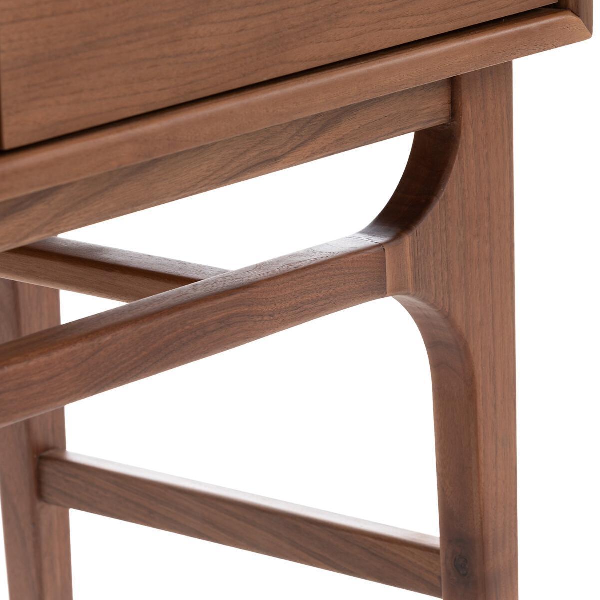 Larsen Vintage Walnut Secretary Desk – image 7