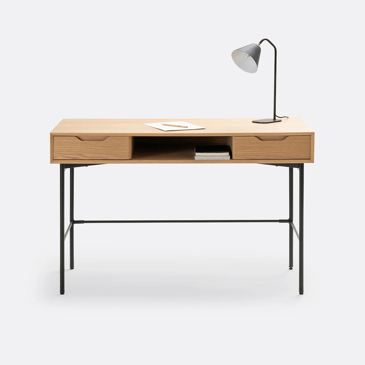 Noyeto Wood & Metal Desk – image 3