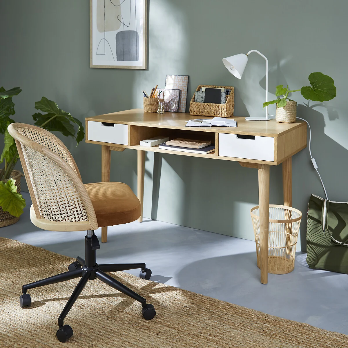 Jimi Vintage-Style Desk – image 2