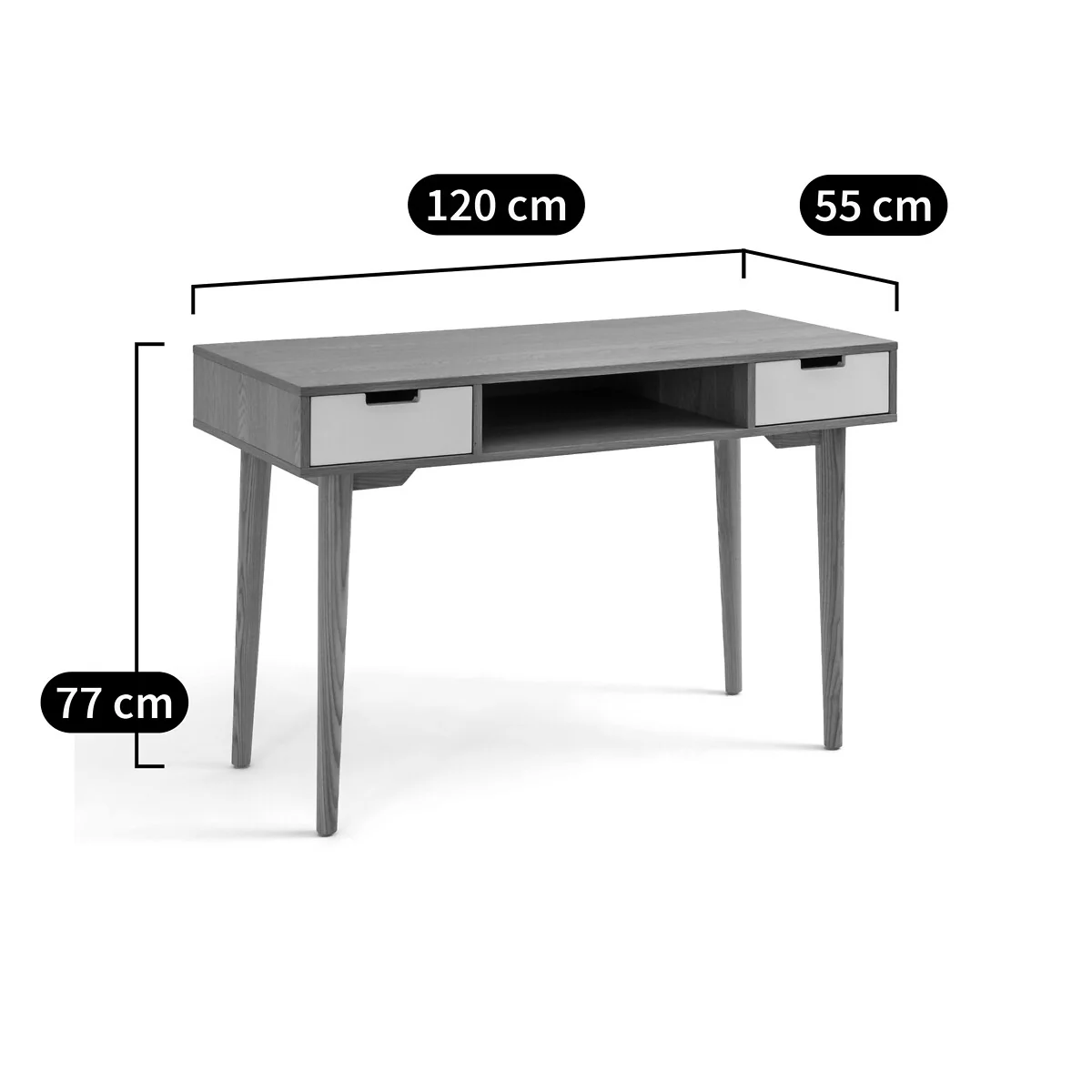 Jimi Vintage-Style Desk – image 6