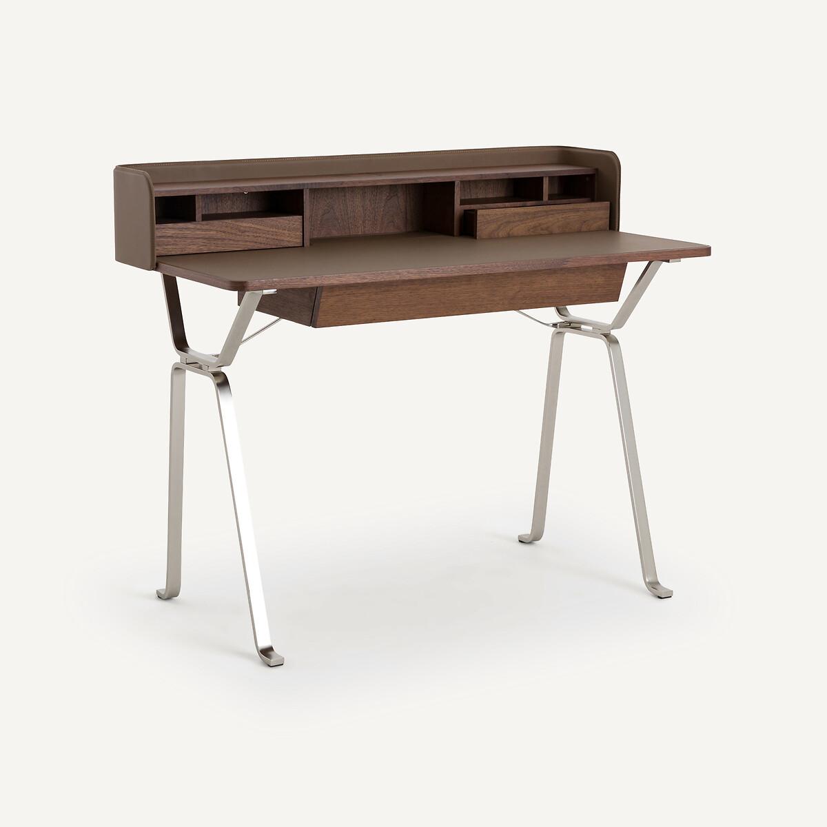 Nelsen Walnut Veneer Secretary Desk – image 2