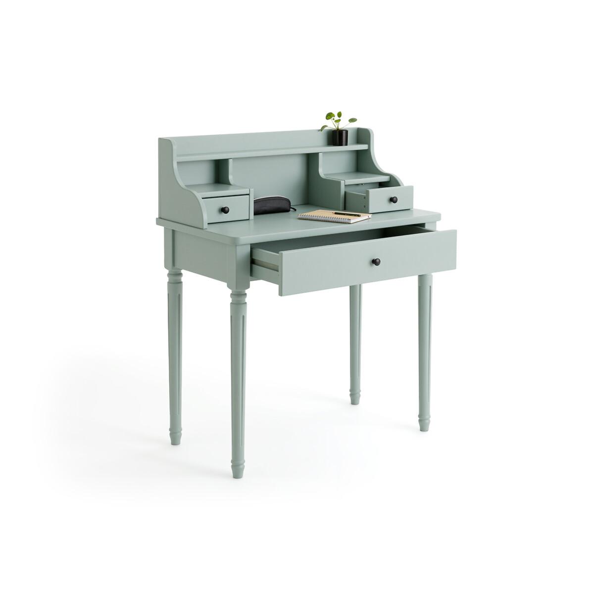 Baudry Solid Pine Desk with Extension – image 3
