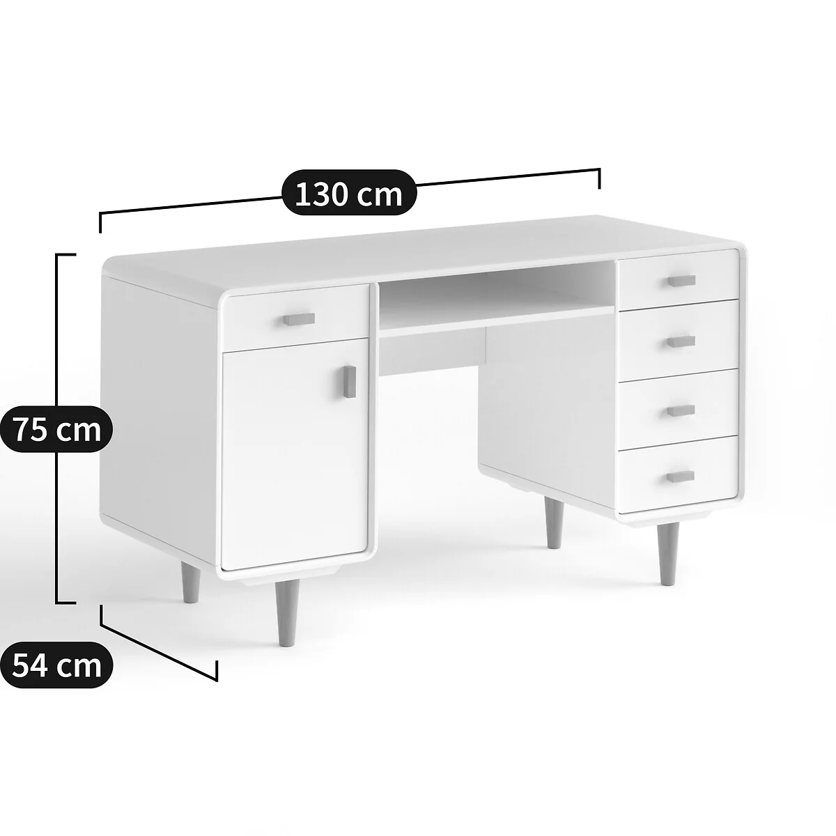Jimi Double Storage Desk – image 5