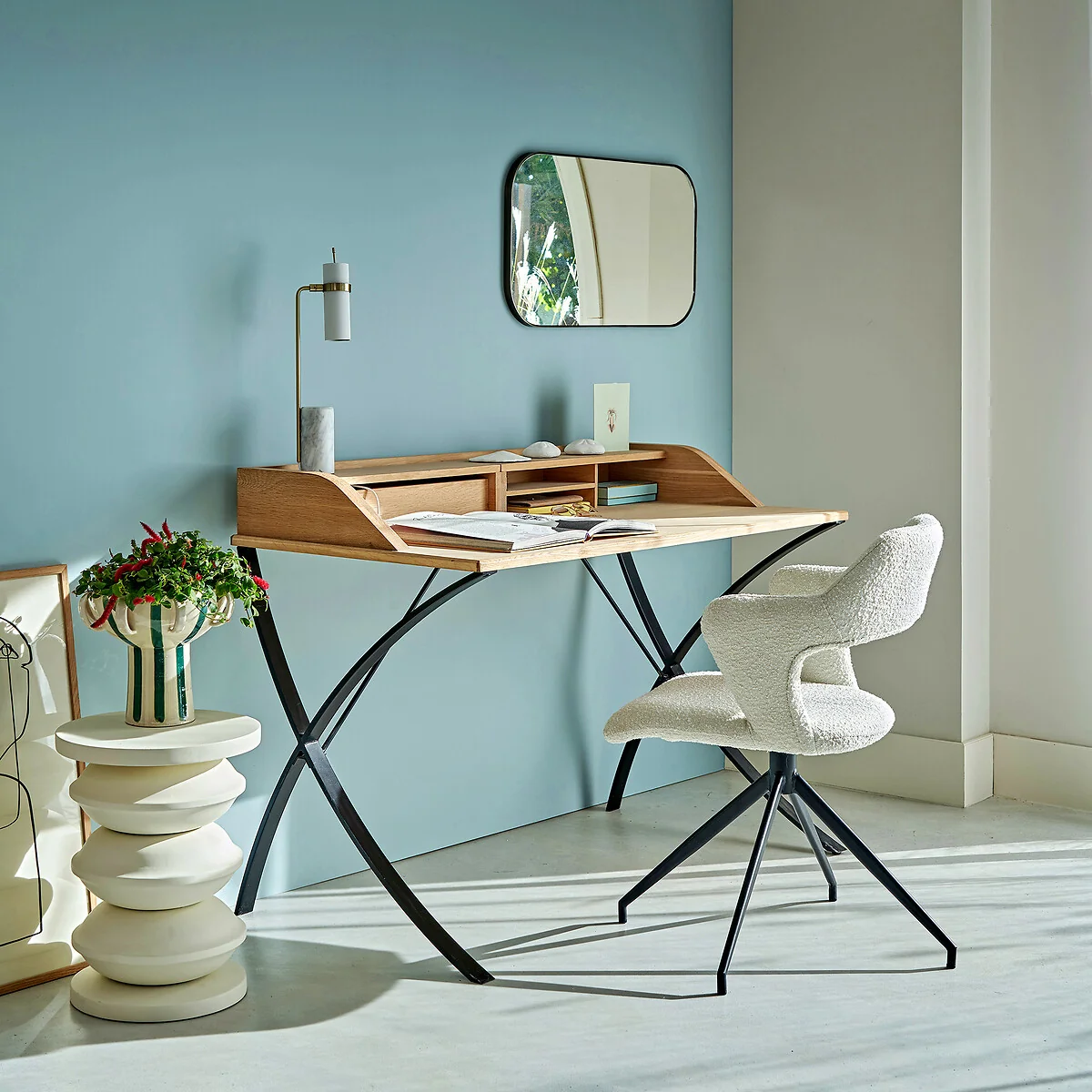 Epitre Oak Secretary Desk – image 2