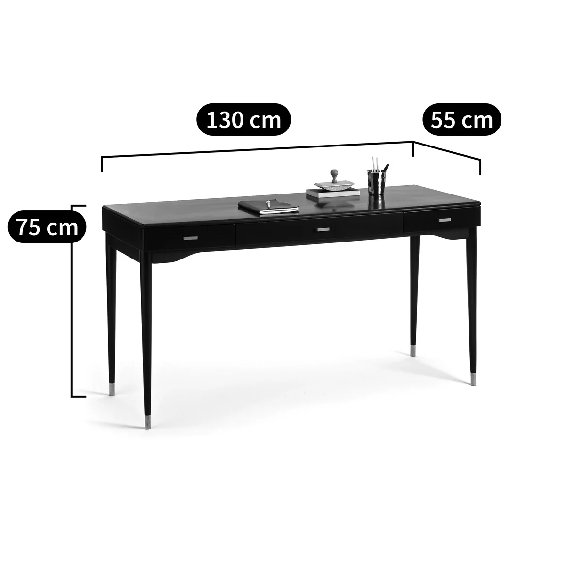 Novani 3-Drawer Desk – image 3