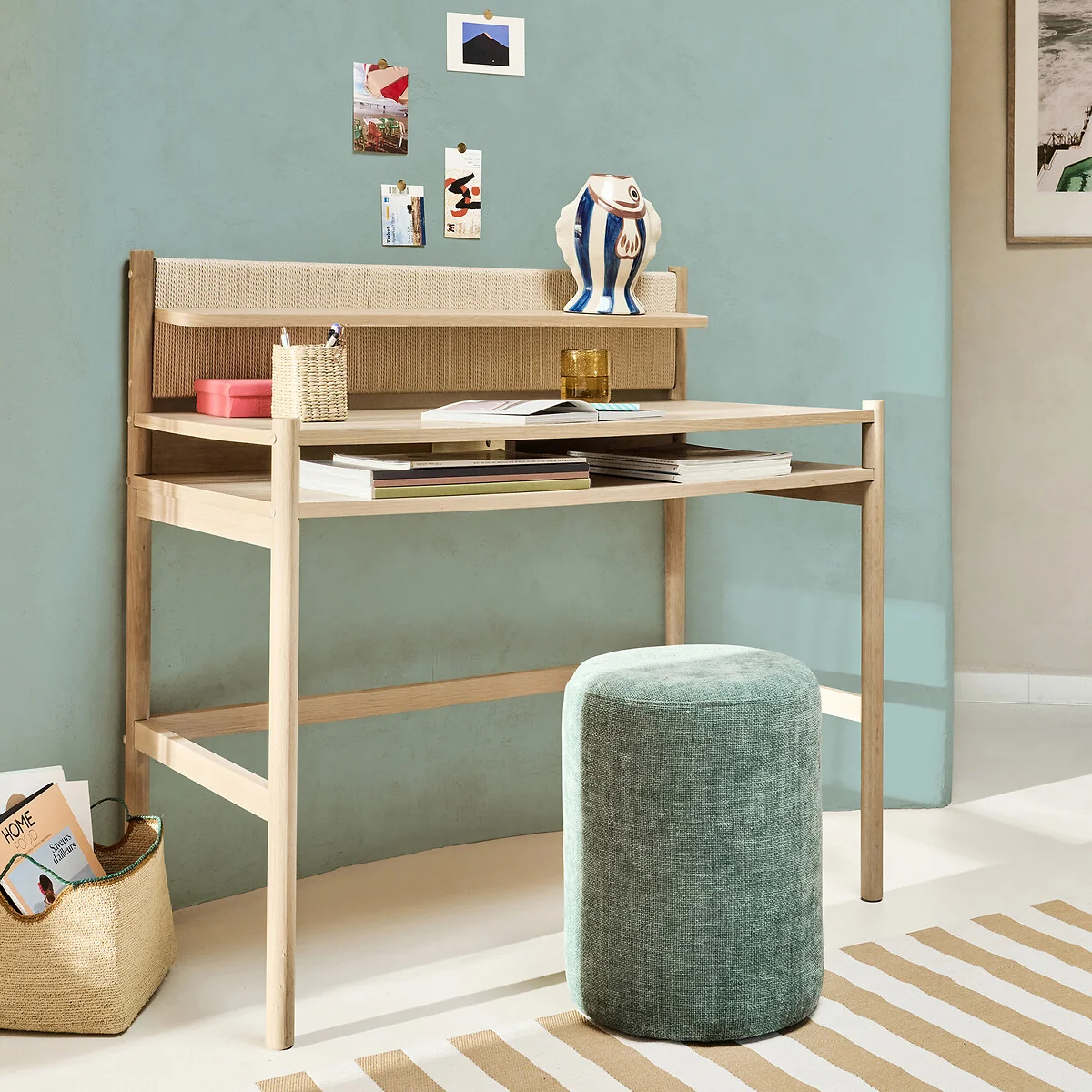 Taga Braided Paper Cord Desk – image 2