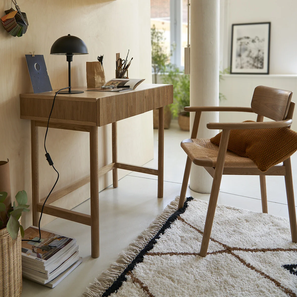 Bilbao 2-Drawer Desk – image 2