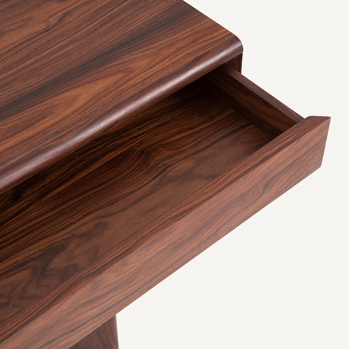 Levenor 2-Drawer Desk in MDF with Rosewood Veneer – image 5