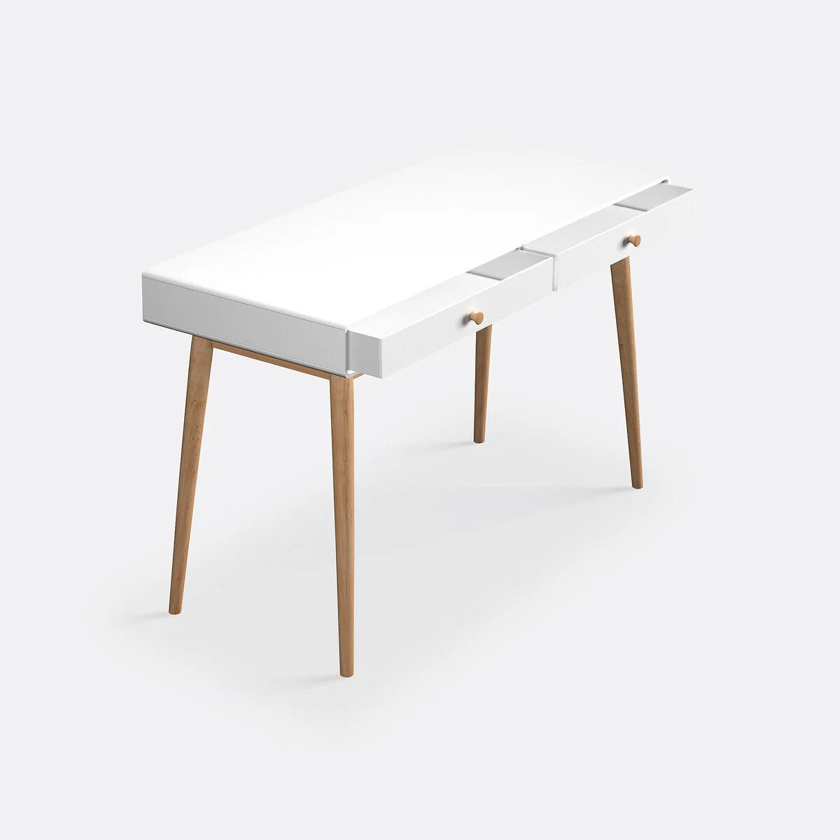 Jimi 2 Drawer Desk – image 3