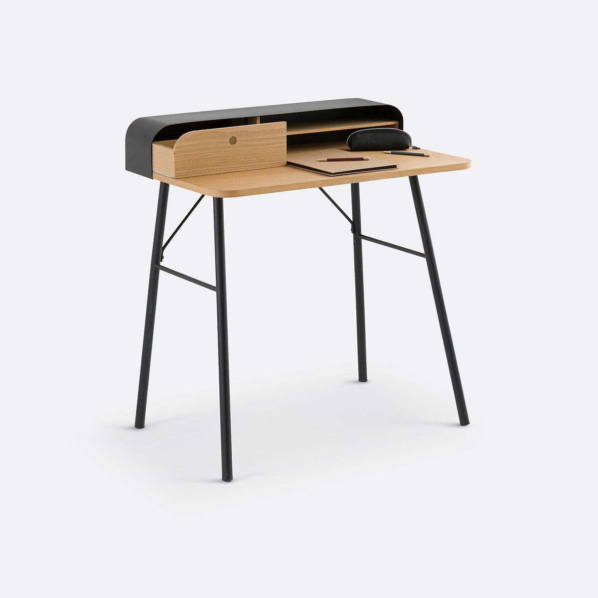 Jimi Oak Veneer & Metal Desk – image 4