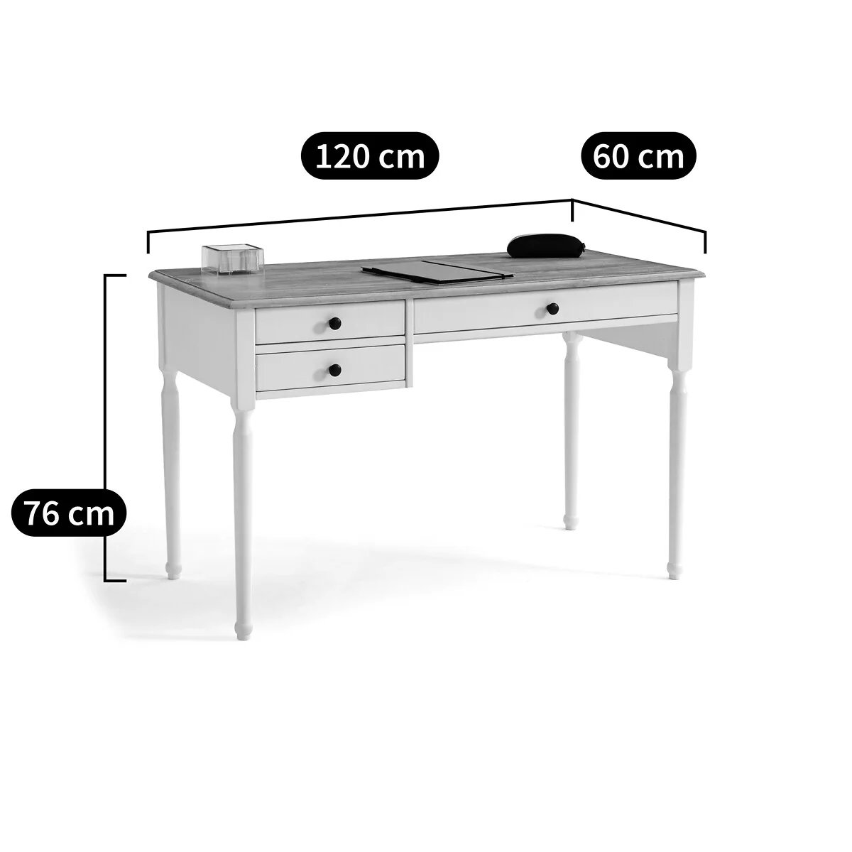 Authentic Style solid pine desk – image 6