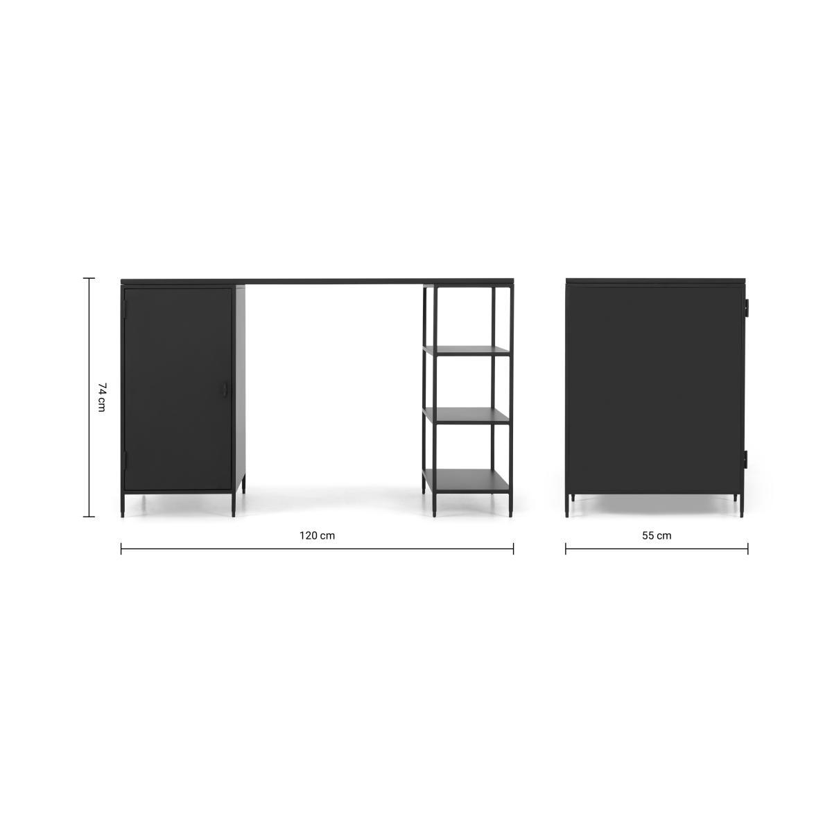 Solomon Desk, Black – image 8