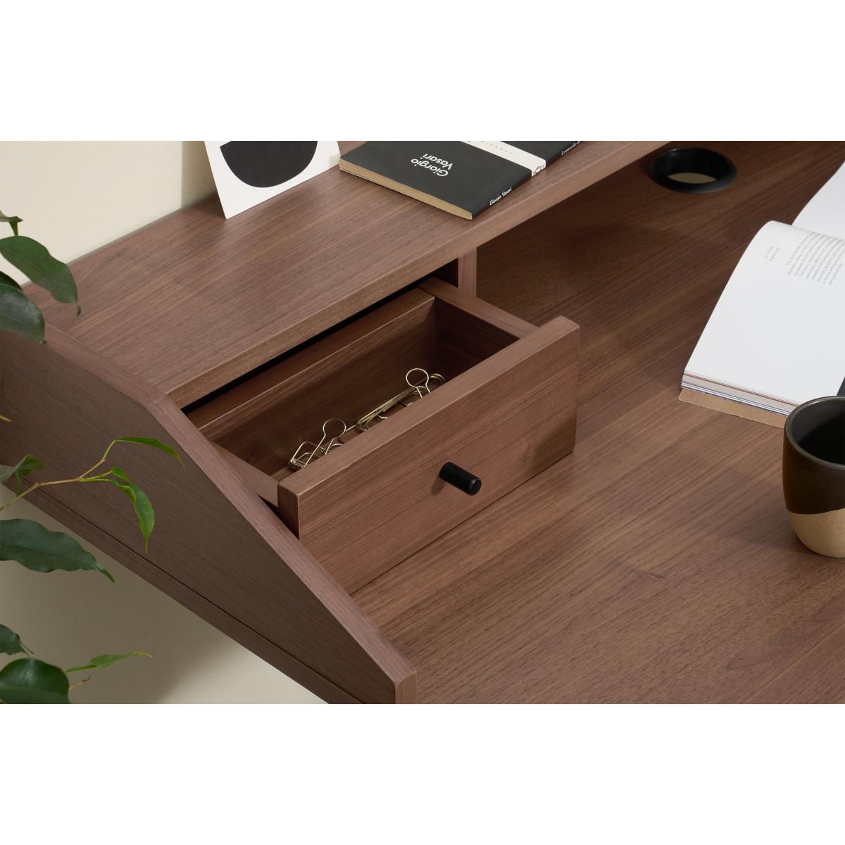 Lawford Height-Adjustable Desk, Walnut – image 5