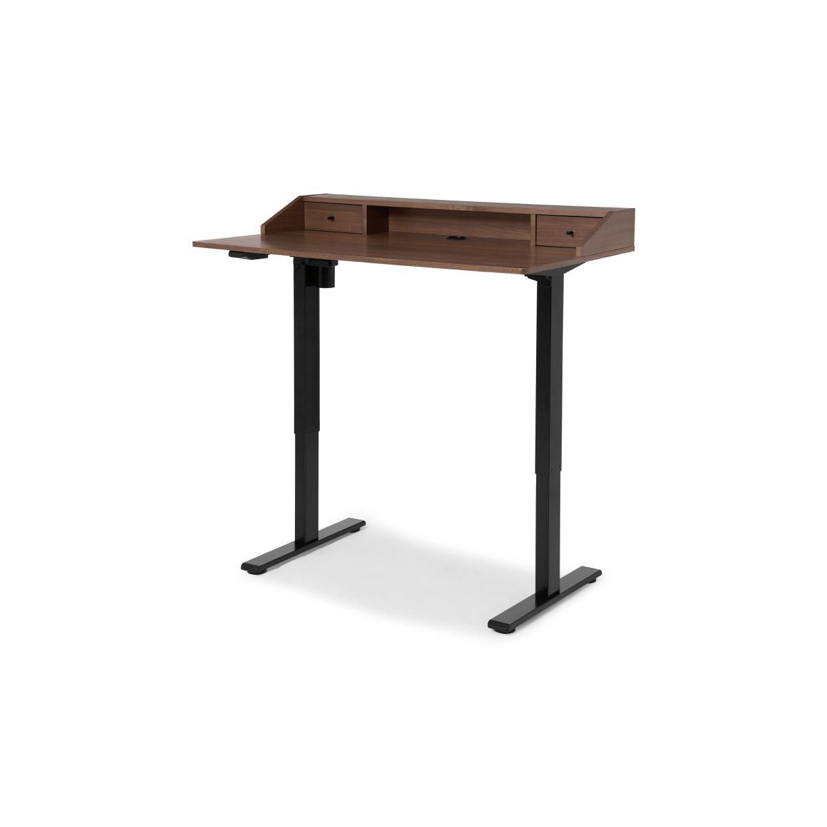 Lawford Height-Adjustable Desk, Walnut – image 6