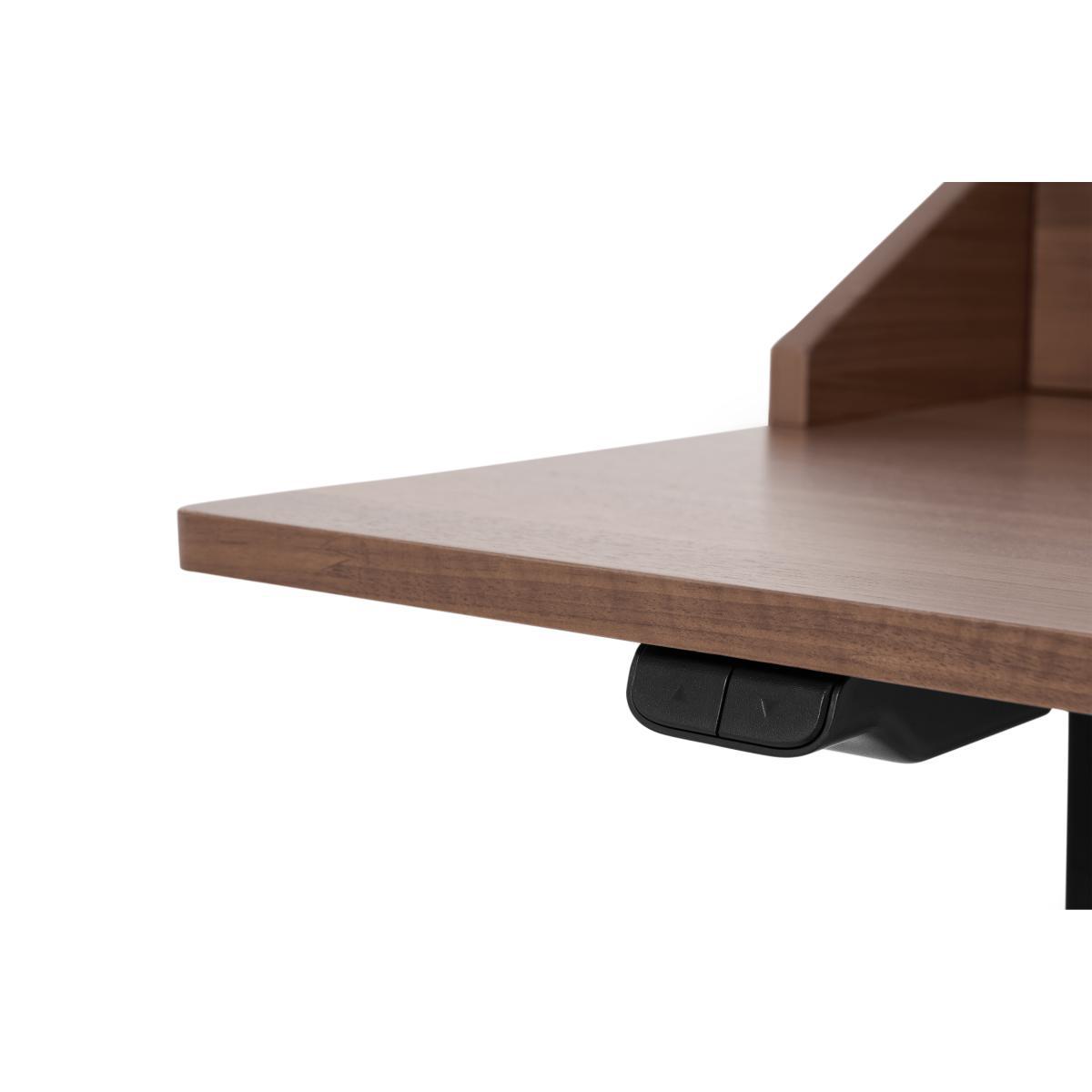 Lawford Height-Adjustable Desk, Walnut – image 7