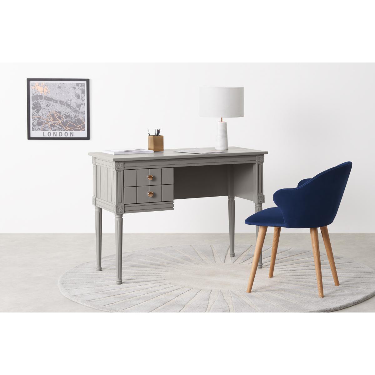 Bourbon Vintage Compact Desk, Grey – image 4