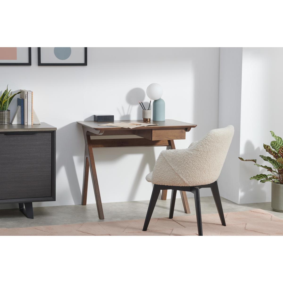 Wilkinson Compact Desk, Dark Stain Oak – image 4