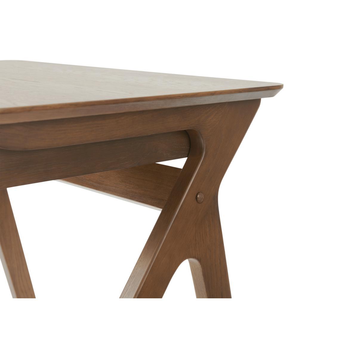 Wilkinson Compact Desk, Dark Stain Oak – image 7
