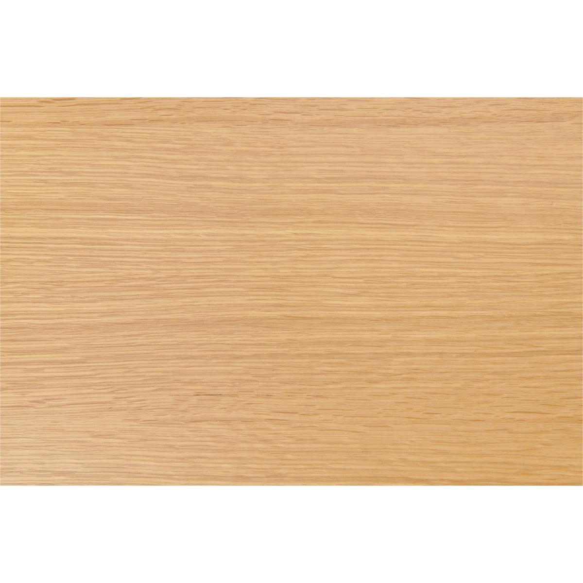 Calama Compact Desk, Oak & Faux Leather – image 9