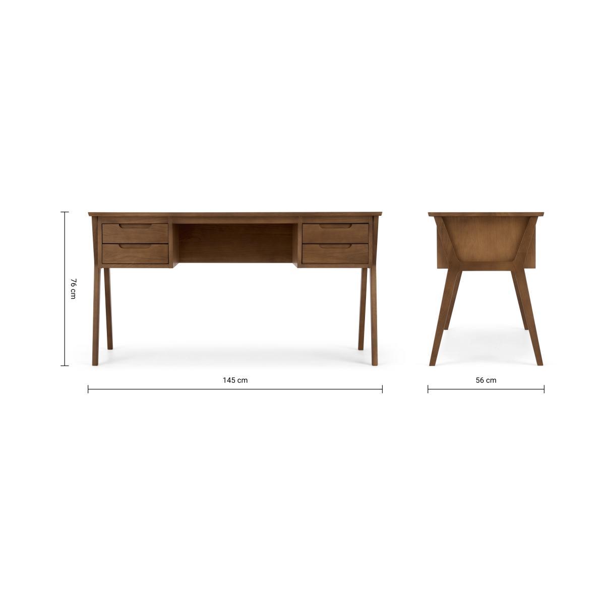Jenson Desk, Dark Stain Oak – image 8