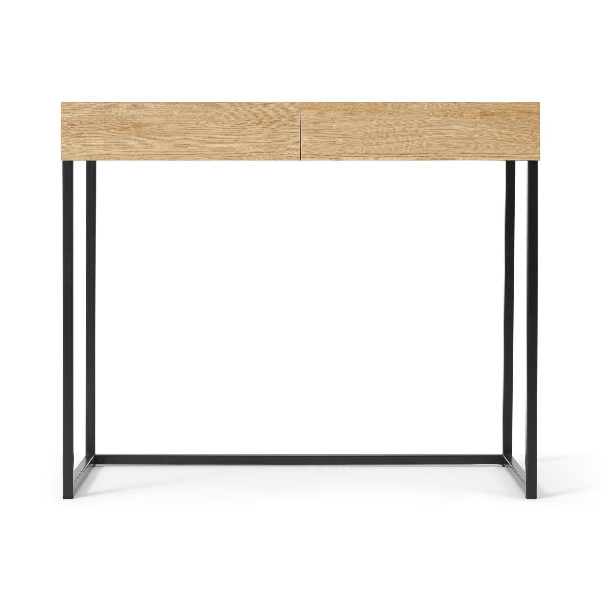 Hopkins Compact Desk, Oak Effect – image 2