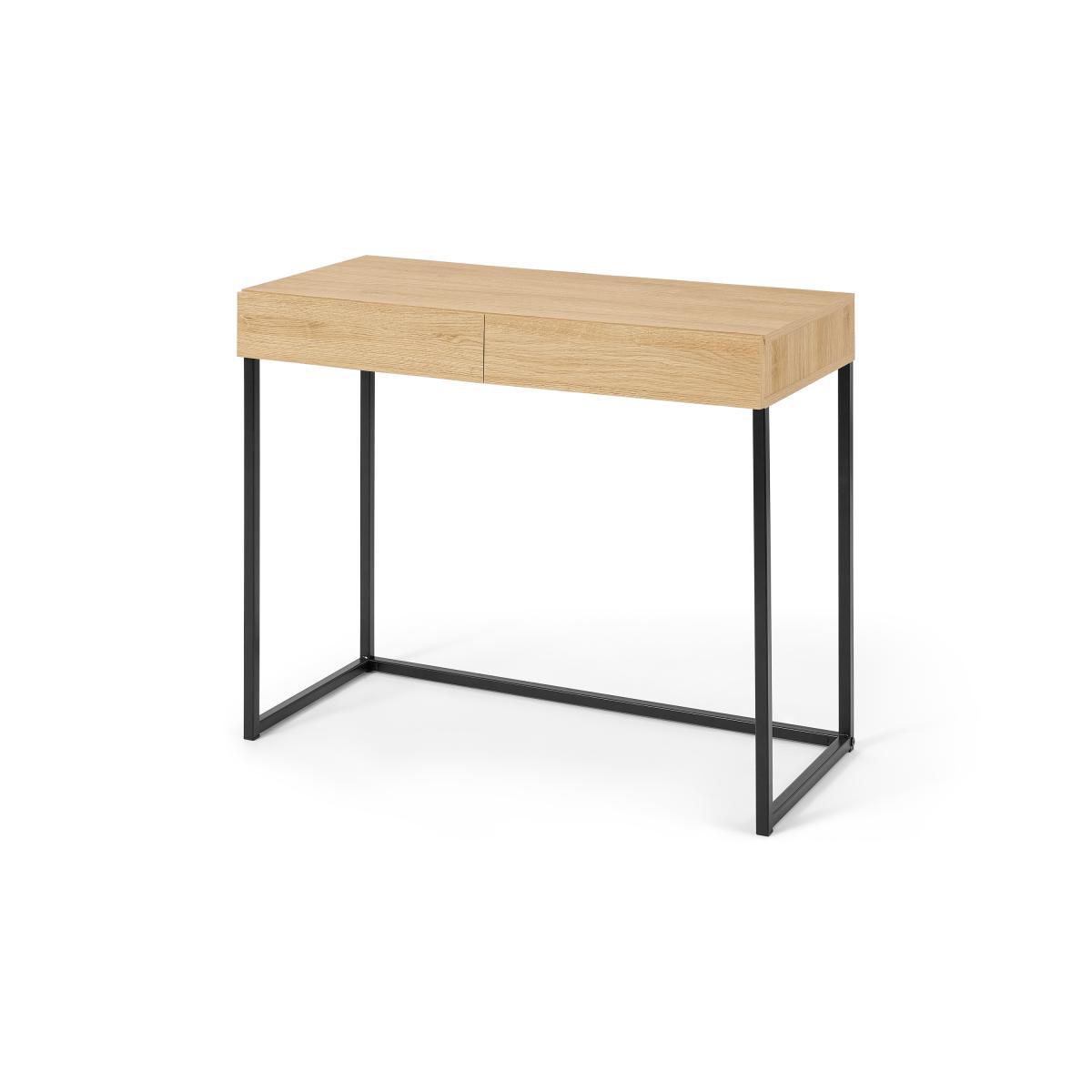Hopkins Compact Desk, Oak Effect – image 3