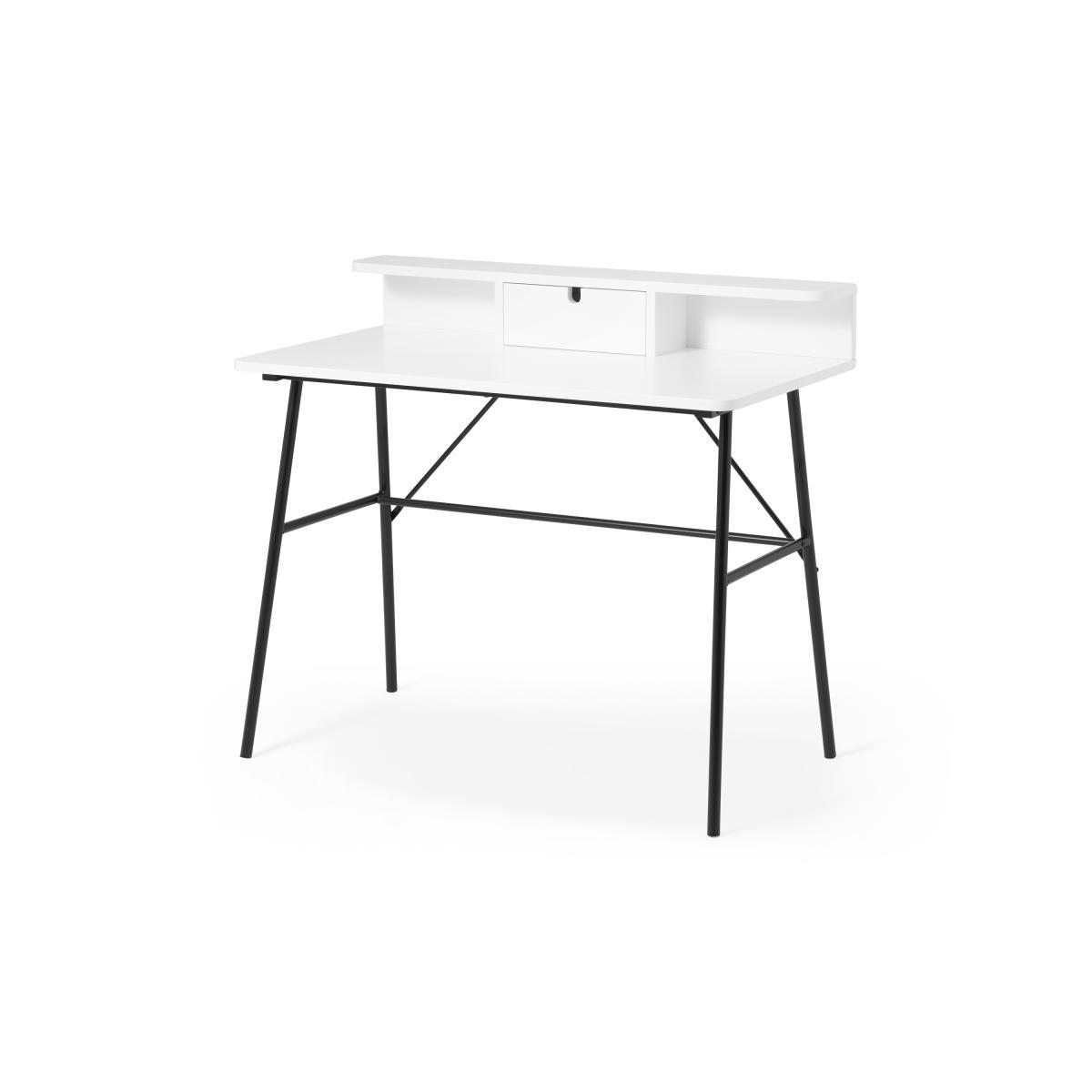 Pascal Desk, White & Black – image 3