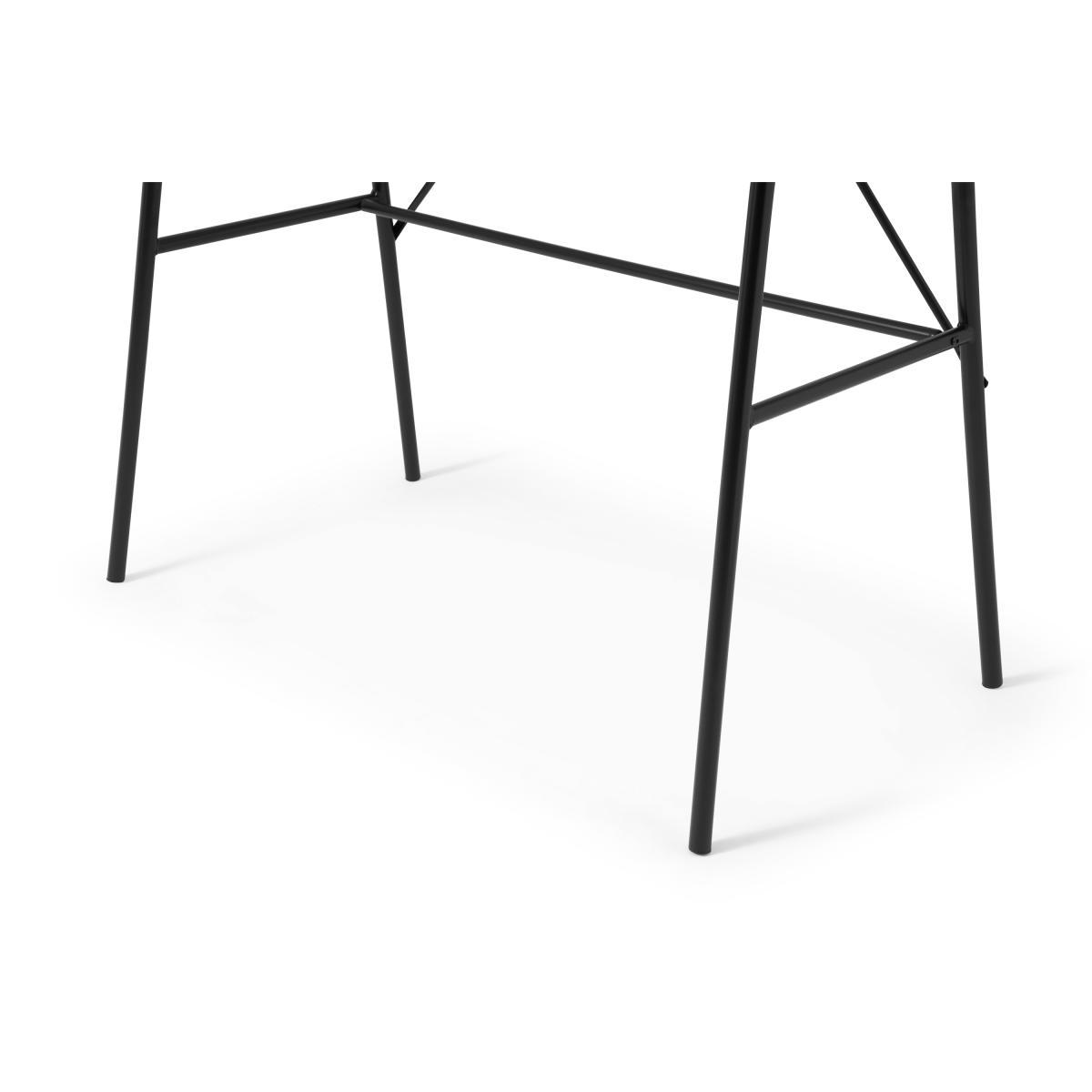 Pascal Desk, White & Black – image 9