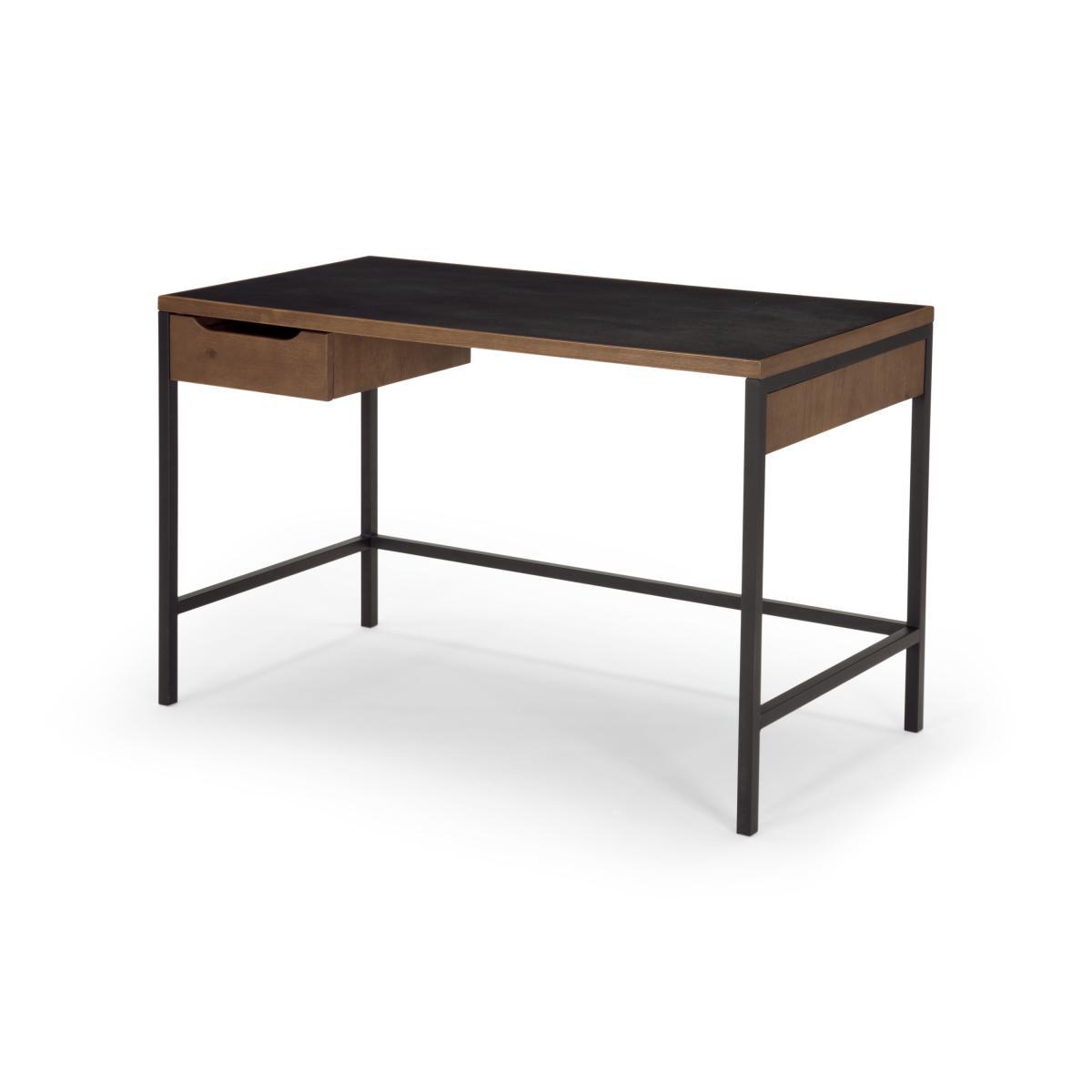 Depot Desk, Dark Stain Pine Wood – image 3