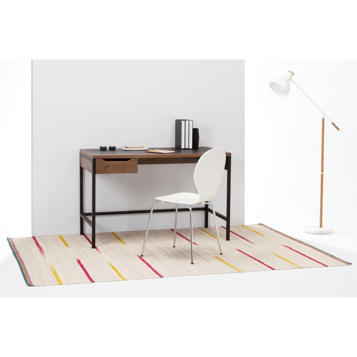 Depot Desk, Dark Stain Pine Wood – image 4