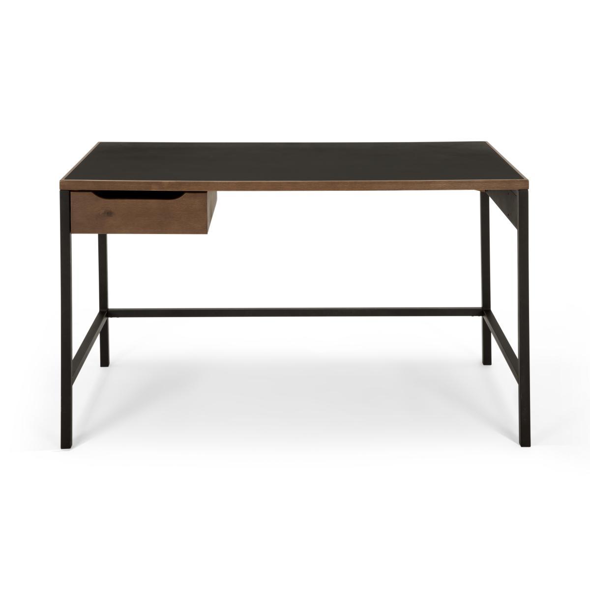 Depot Desk, Dark Stain Pine Wood – image 6