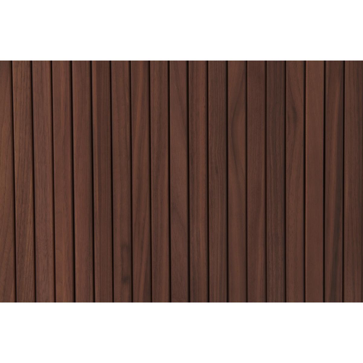 Tambo Wide Desk, Walnut & Brass – image 7