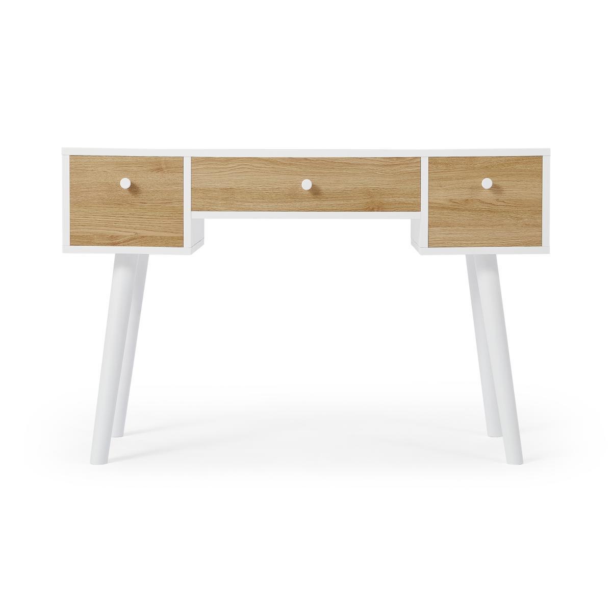 Larsen Desk, Oak Effect & White – image 2