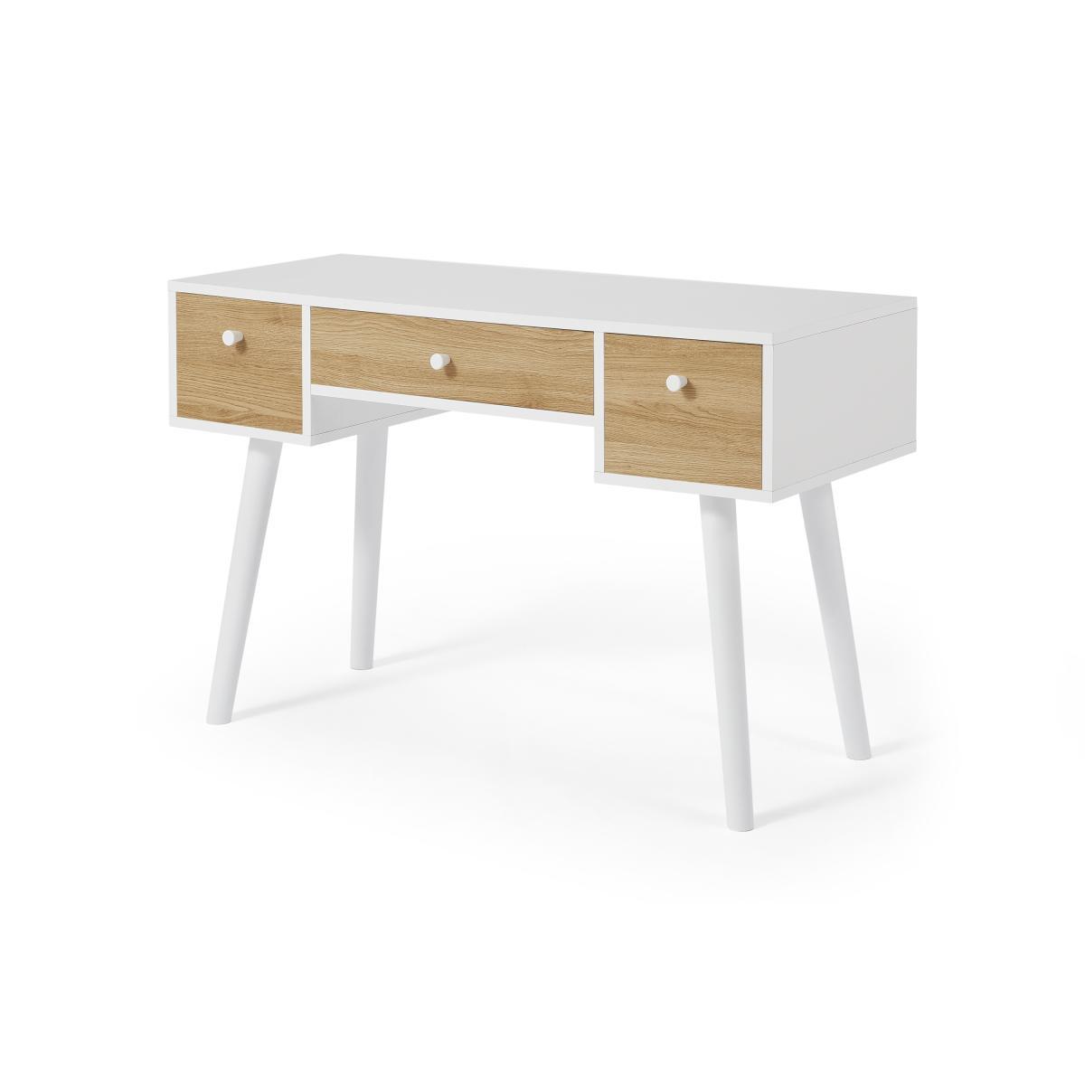 Larsen Desk, Oak Effect & White – image 3