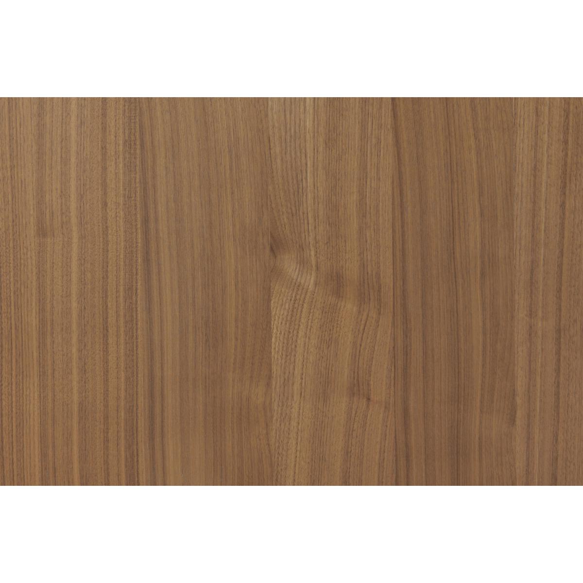 Frankie Wide Desk, Walnut & Black Metal – image 8