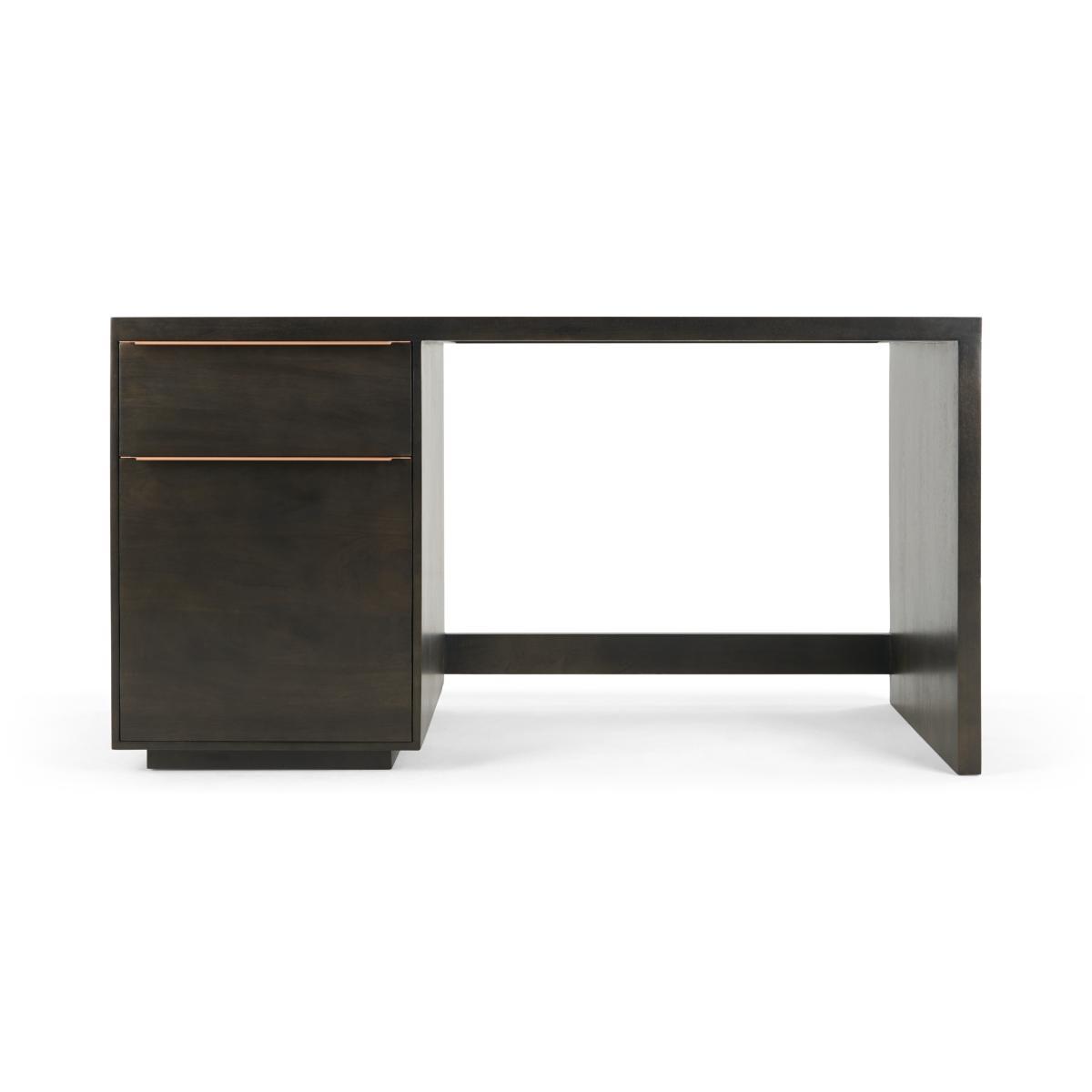 Anderson Desk, Mocha Mango Wood & Copper – image 2