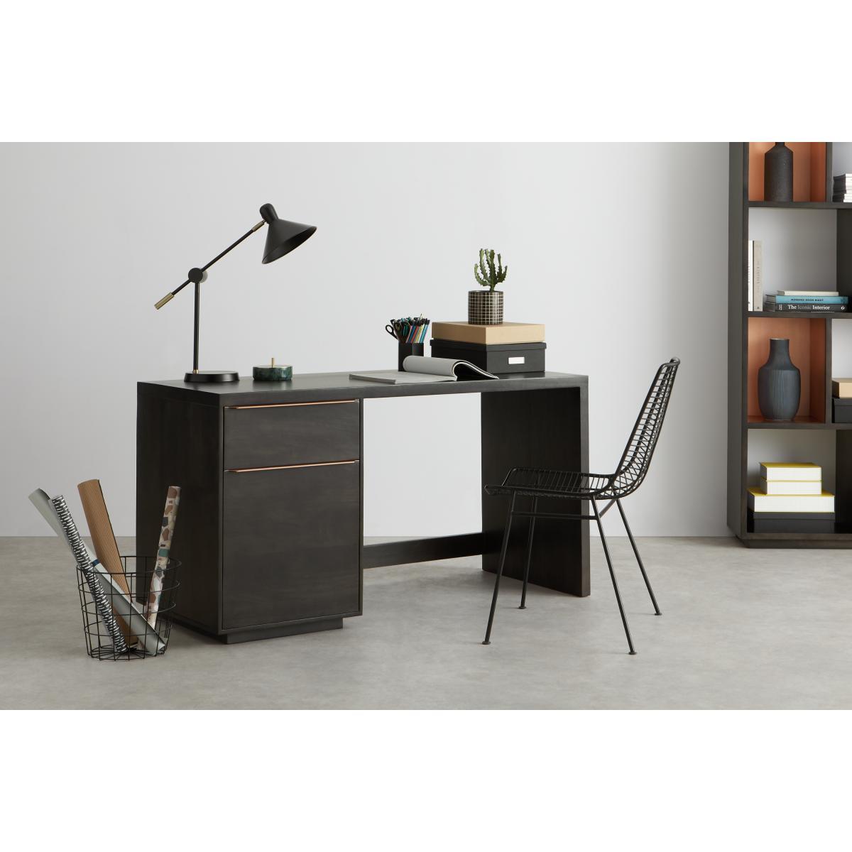 Anderson Desk, Mocha Mango Wood & Copper – image 4