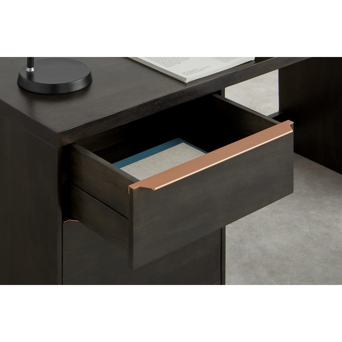 Anderson Desk, Mocha Mango Wood & Copper – image 5