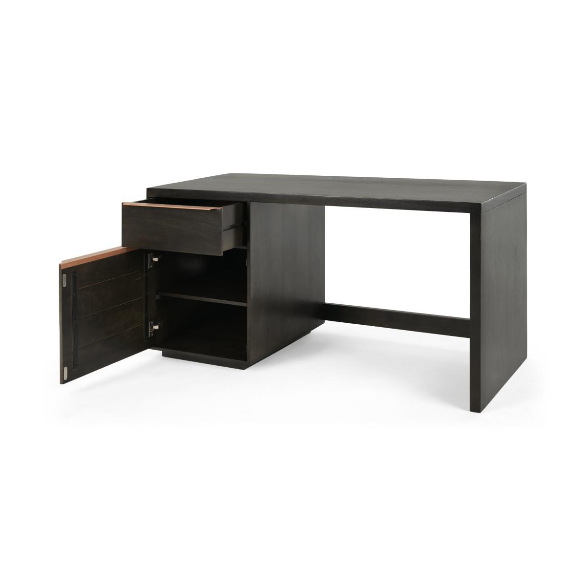 Anderson Desk, Mocha Mango Wood & Copper – image 6
