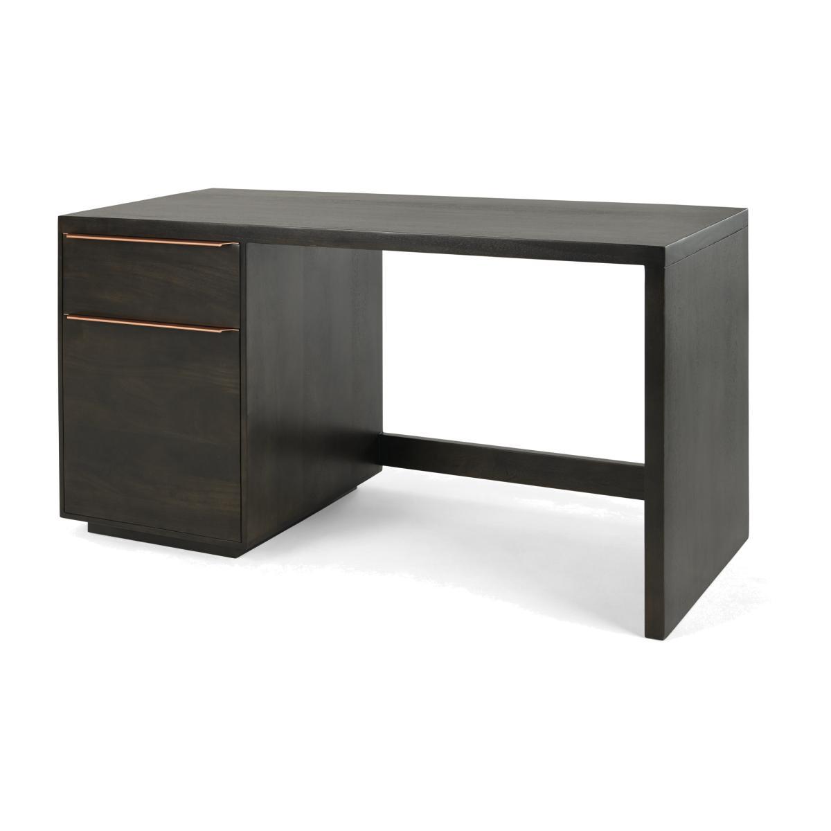 Anderson Desk, Mocha Mango Wood & Copper – image 1