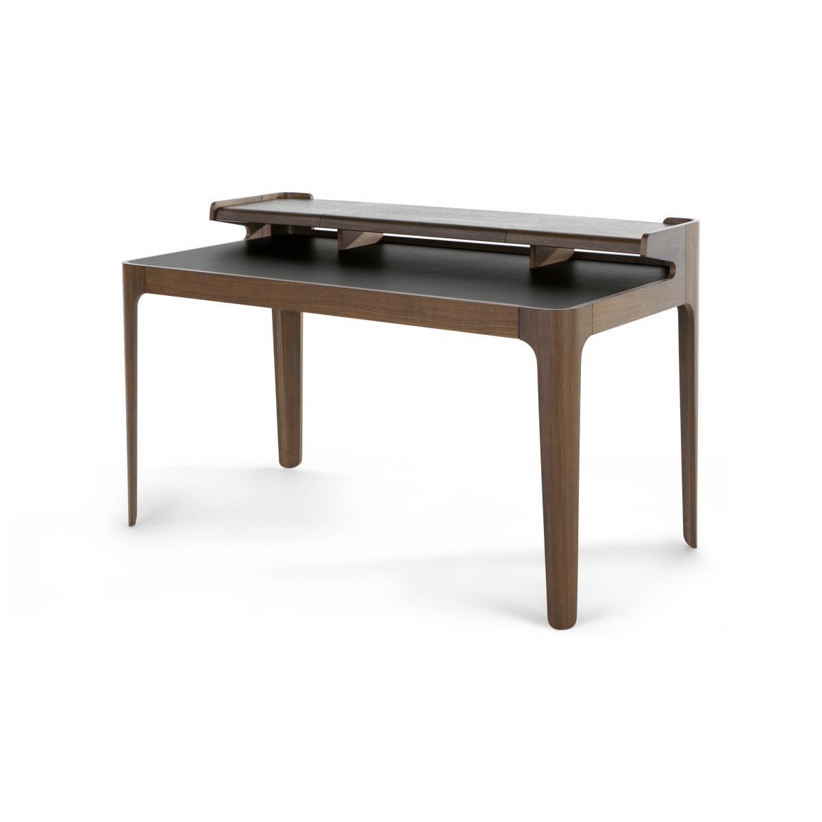 Zeke Desk, Walnut and Black – image 3