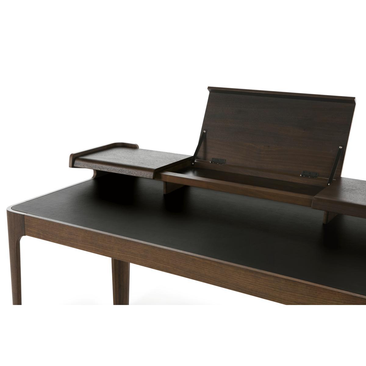 Zeke Desk, Walnut and Black – image 7