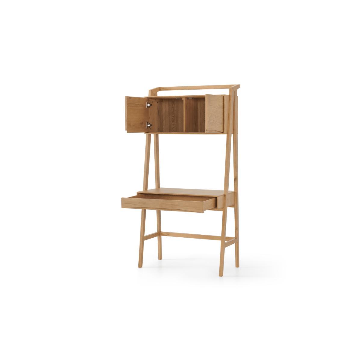 Wingrove Storage Desk, French Oak – image 6