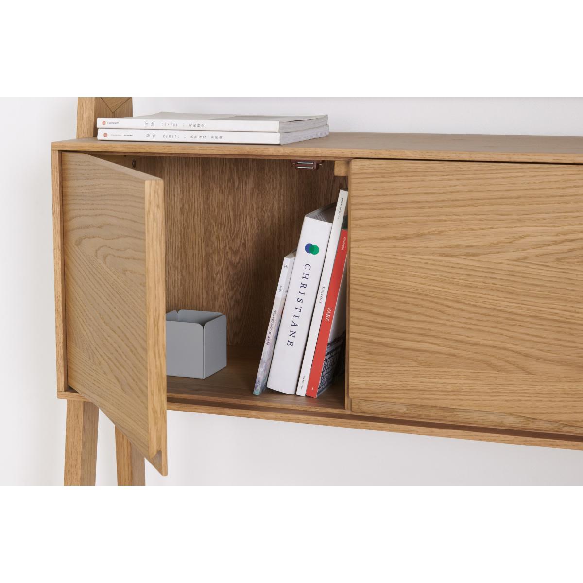 Wingrove Storage Desk, French Oak – image 7