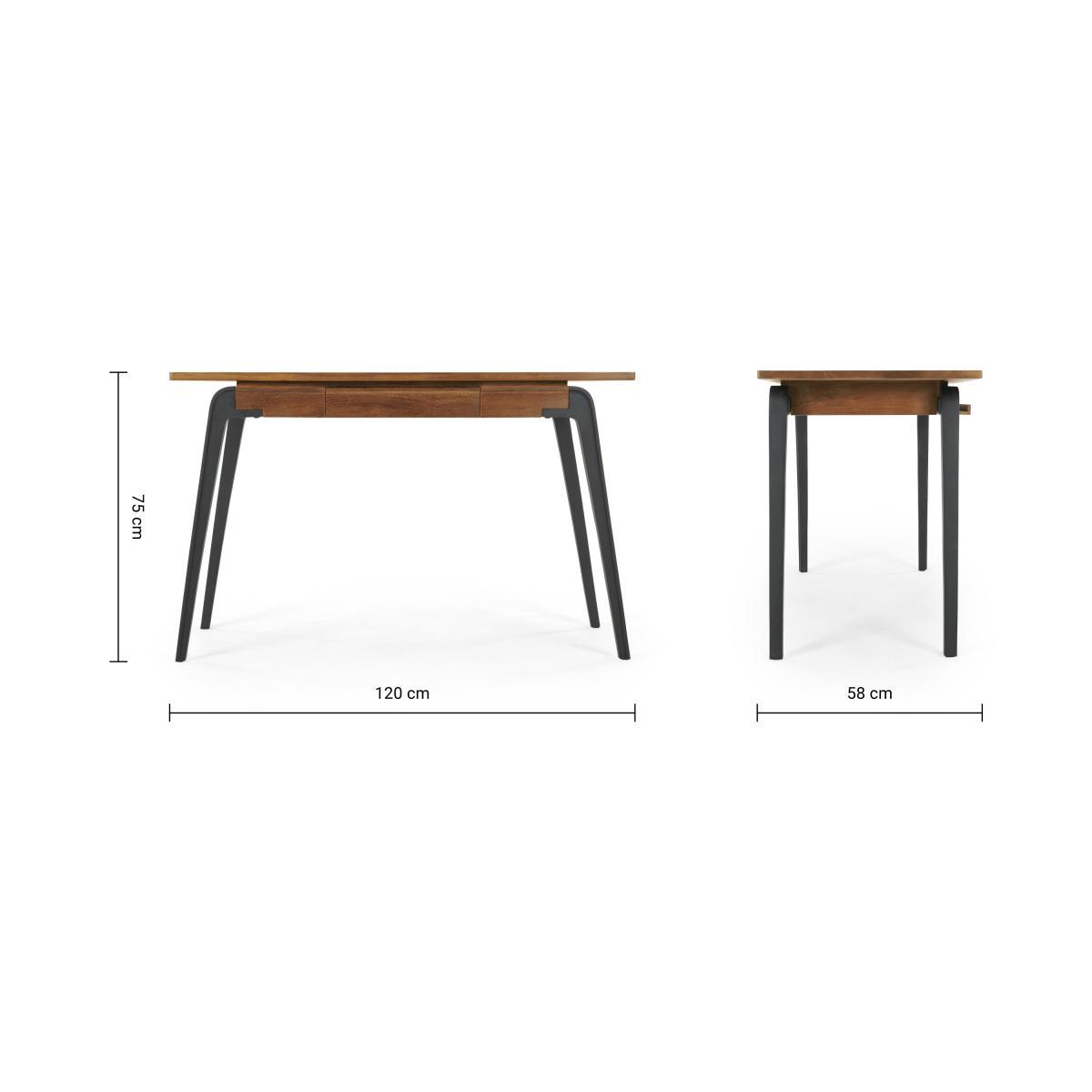 Lucien Desk, Dark Mango Wood  – image 10