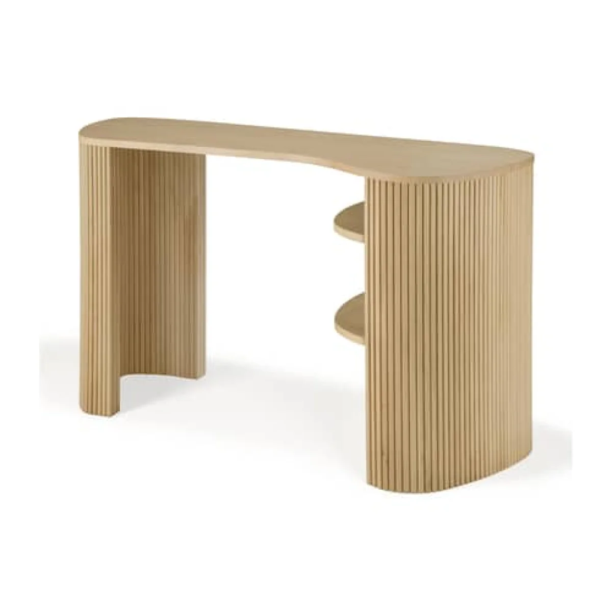 Roller Max Desk natural wood / W 137 x D 52 cm - Ethnicraft – image 3
